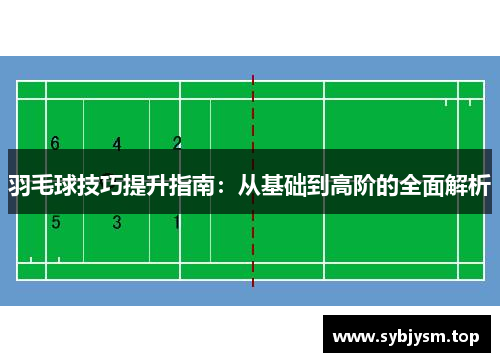 羽毛球技巧提升指南：从基础到高阶的全面解析